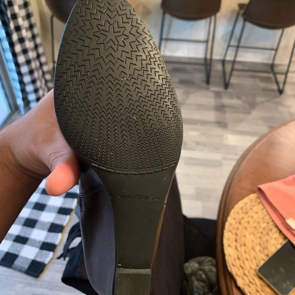 Via Spiga tall wedge heel leather boot - Picture 7 of 8